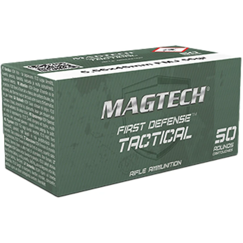 Mag-Tech 5.56 NATO 55gr FMJ Brass – 50rd