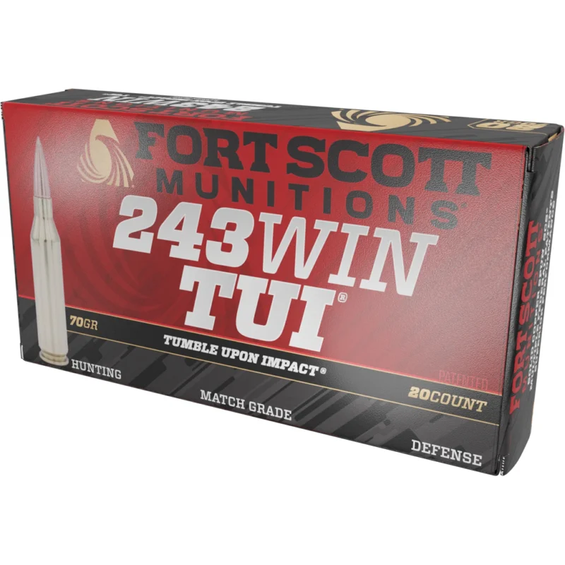 Fort-Scott .243 Winchester 70gr Brass – 20rd