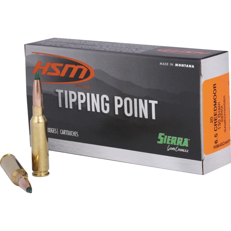 hsm 6.5 Creedmoor 130gr – 20rd