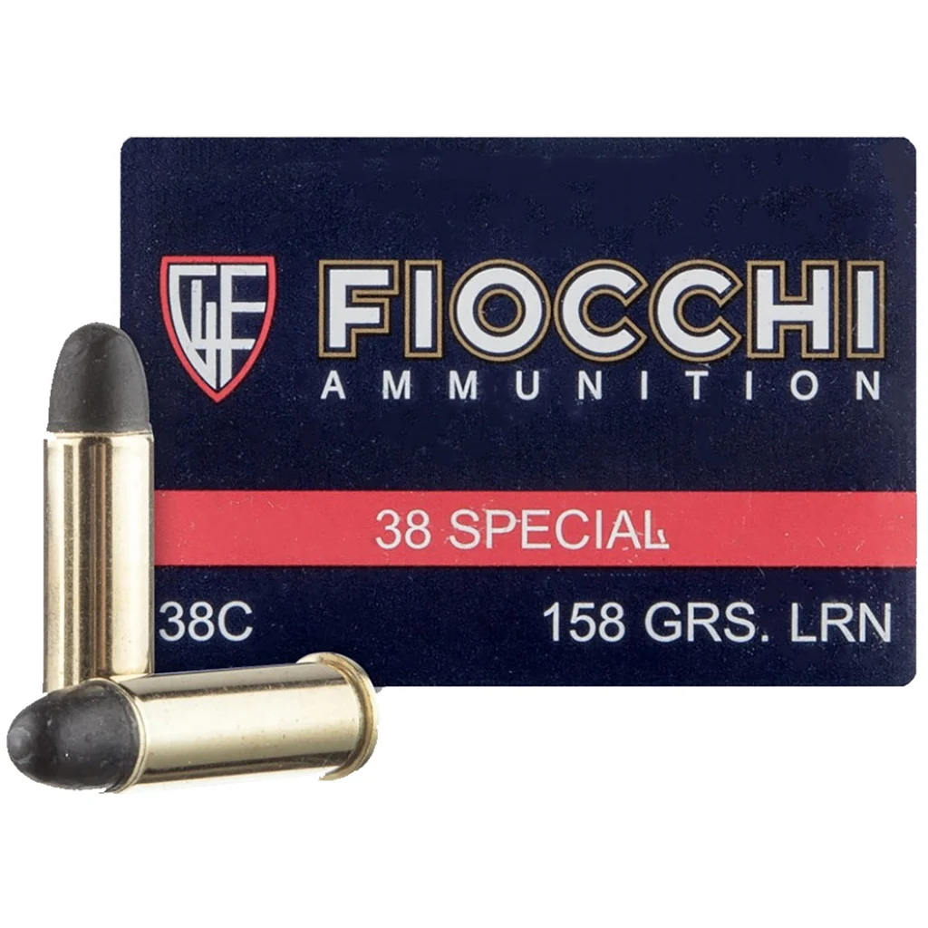 fiocchi .38 Special 158gr LRN – 50rd