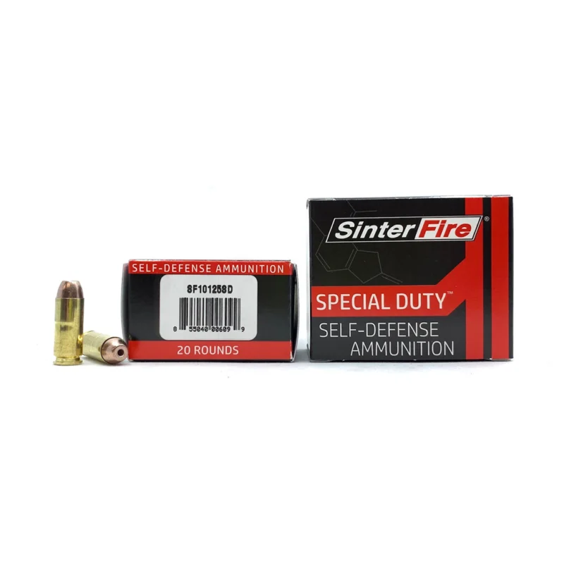 Sinterfire 10mm Auto 125gr HP Brass – 20rd