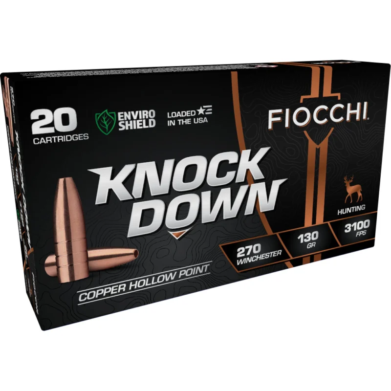 Fiocchi .270 Winchester 130gr HP Copper – 20rd