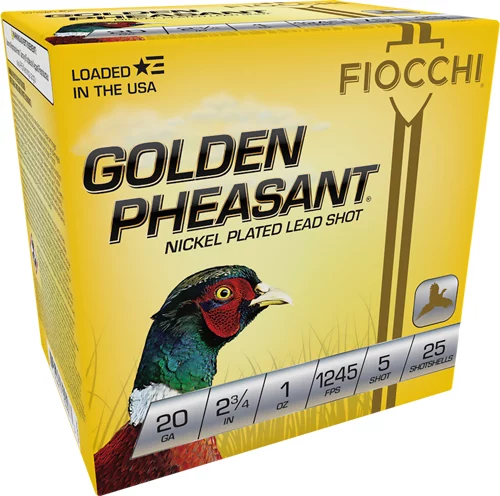 Fiocchi 20 Gauge Nickel – 25rd