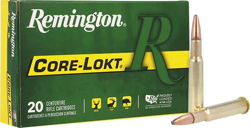 Remington .30-40 Krag 180gr CORE-LOKT Brass – 20rd