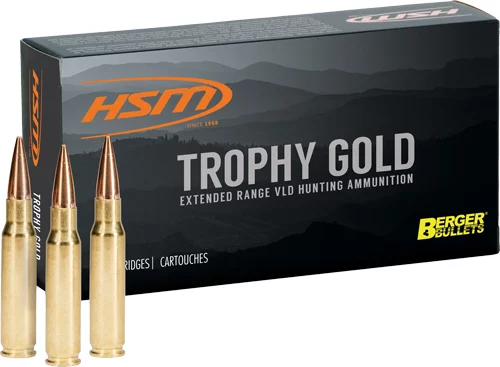 HSM .300 Win Mag 185gr JACKETED HOLLOW POINT Brass – 20rd