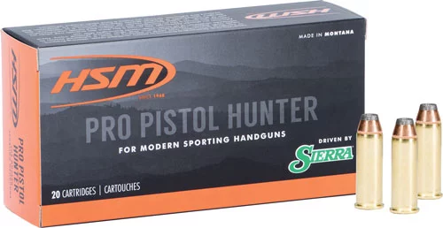 HSM .454 Casull 300gr JSP Brass – 20rd