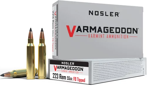 Nosler .223 Remington 55gr FLAT BASE TIPPED Brass – 20rd