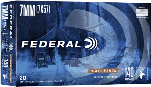 Federal 7x57mm Mauser 140gr SP – 20rd