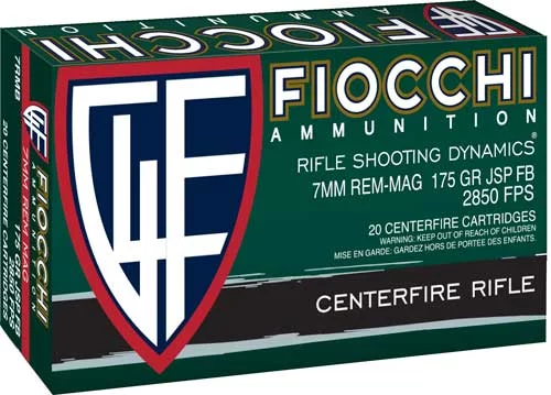 Fiocchi 7mm Rem Mag 175gr – 20rd
