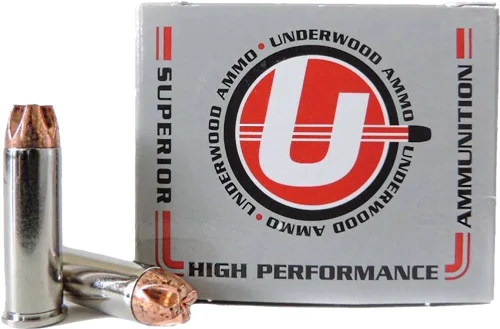 Underwood .357 Magnum 120gr Nickel-Plated Brass – 20rd