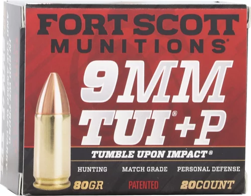 fort-scott 9mm Luger 80gr – 20rd