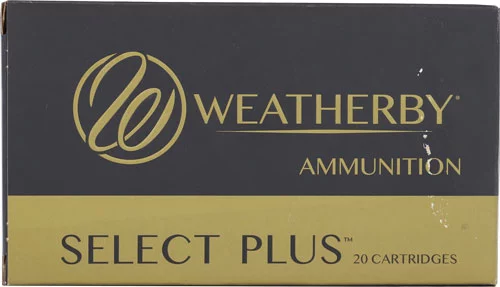 Weatherby .257 Weatherby Magnum 100gr POLYMER TIPPED Brass – 20rd
