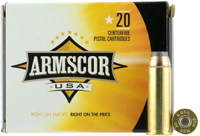 Armscor .44 Magnum 240gr JHP Brass – 20rd