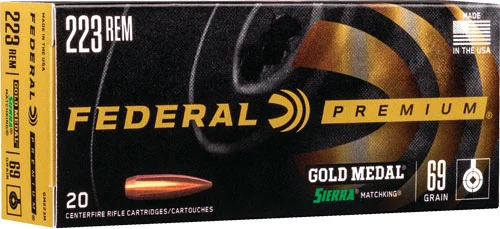Federal 6.5 Creedmoor 140gr MATCHKING Brass – 20rd