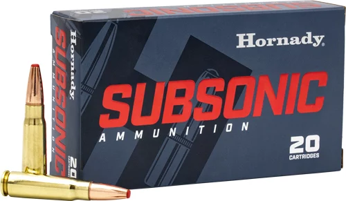 Hornady .450 Bushmaster 395gr SUBSONIC Brass – 20rd