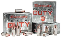 Hornady 9mm Luger 135gr CRITICAL DUTY Nickel-Plated Brass – 25rd