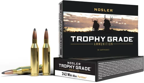 Nosler .243 Winchester 85gr PARTITION Brass – 20rd