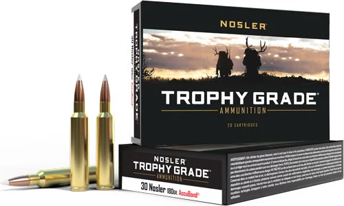 Nosler .30 Nosler 180gr ACCUBOND Brass – 20rd