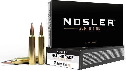 Nosler 28 Nosler 185gr Brass – 20rd