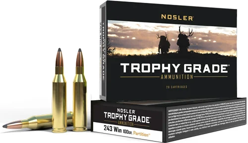 Nosler .243 Winchester 100gr PARTITION Brass – 20rd