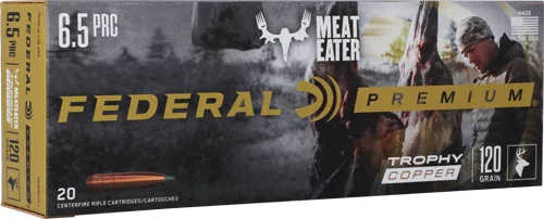 Federal 6.5 PRC 120gr Nickel-Plated Brass – 20rd