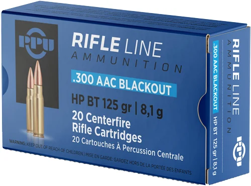 prvi-partizan .300 Blackout 125gr BTHP – 20rd