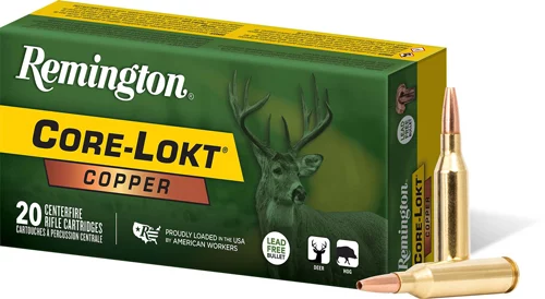 Remington .270 Winchester 130gr CORE-LOKT Brass – 20rd