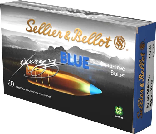 Sellier-Bellot .30-06 Springfield 165gr COPPER SOLID Brass – 20rd