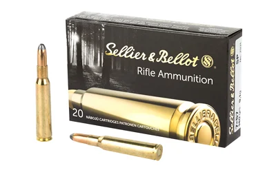 Sellier-Bellot 7x57mm Mauser 140gr SP Brass – 20rd