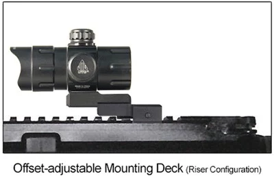 UTG RED DOT 4.0 MOA DOT 38MM - WITH INTEGRAL QD MOUNT - Image 6
