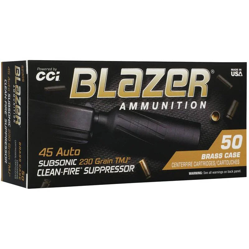 blazer .45 ACP 230gr TMJ Brass